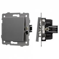 Выключатель самовозвратный одноклавишный без рамки Arlight SWT 049881