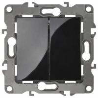 Переключатель двухклавишный без рамки Эра Эра 12 12-1106-06