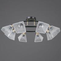 Люстра на штанге ILLUMICO IL0850 IL0850-8CSQ-25BKAB ELITE