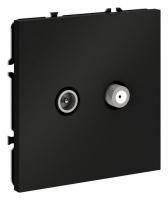 ТВ-розетка и SAT-розетка оконечная без рамки Voltum S70 VLS060408