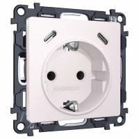 Розетка с заземлением и 2хUSB type C, без рамки Ambrella Volt MA MA210510