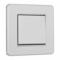 Выключатель одноклавишный Arte Milano SET16-1 SET16-1-30-1 silver