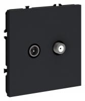 ТВ-розетка и SAT-розетка оконечная без рамки Voltum S70 VLS060407