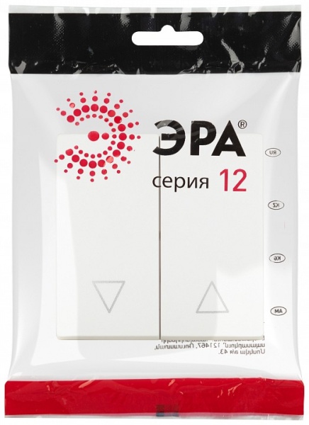 Клавиши для выключателя для жалюзи Эра Эра 12 12-6203-01М