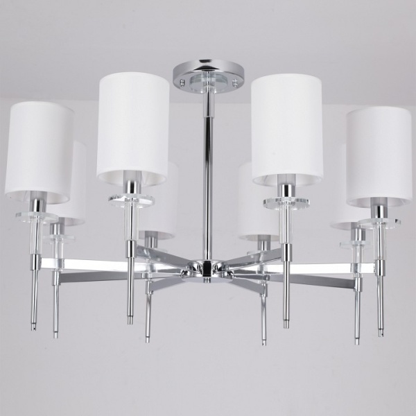 Люстра на штанге ILLUMICO  IL1382-8CPA-29 CR Romei