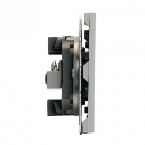 ТВ-розетка и розетка Ethernet RJ-45 без рамки Stekker Эмили 49950