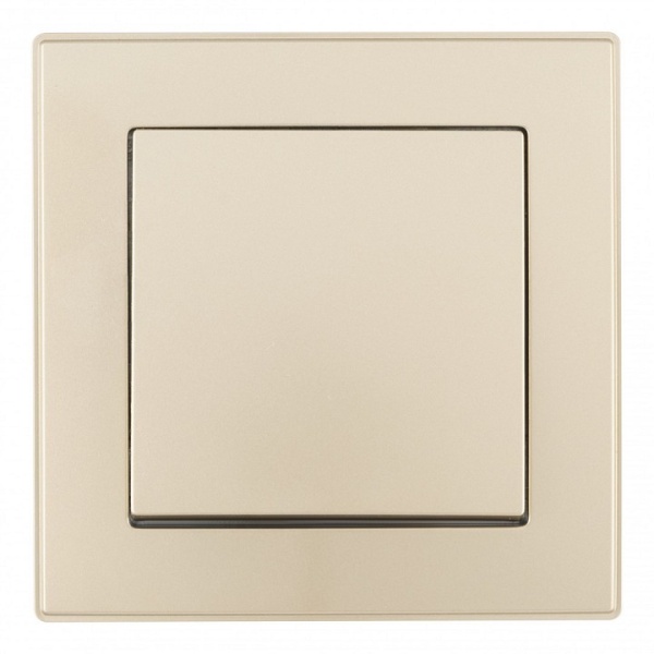 Выключатель одноклавишный Arte Milano SET06-1 SET06-1-30-1 shampan