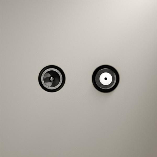 ТВ-розетка и SAT-розетка оконечная без рамки Voltum S70 VLS060403