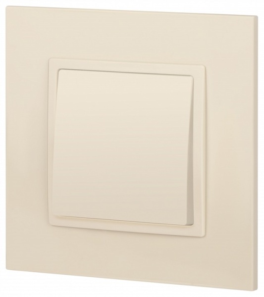 Переключатель перекрестный одноклавишный без рамки Эра Эра Elegance 14-1108-02