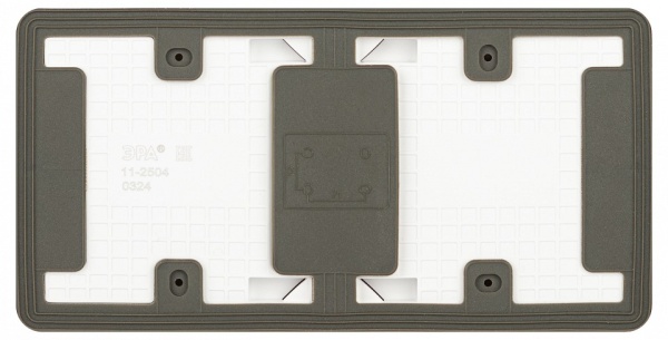 Розетка с заземлением и со шторкой, с крышкой Эра Эра Эксперт 11-2504-01