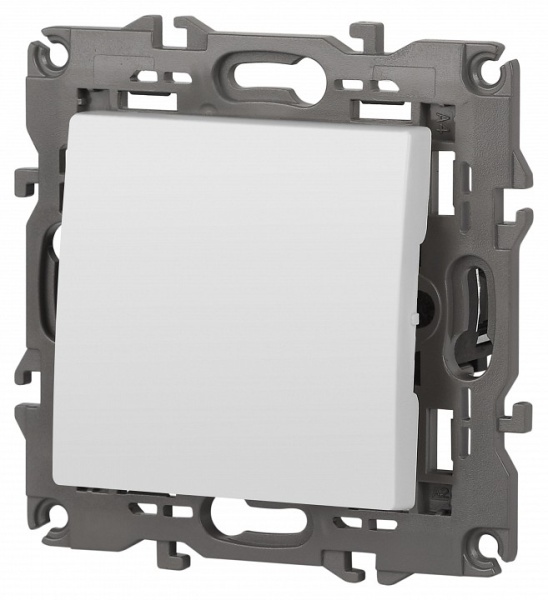 Переключатель одноклавишный без рамки Эра Эра Elegance 14-1103-01М