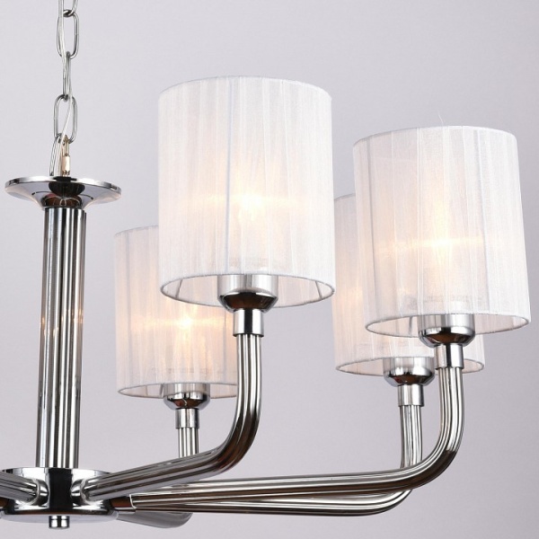 Подвесная люстра ILLUMICO  IL1256-8PPA-29 CR Romei