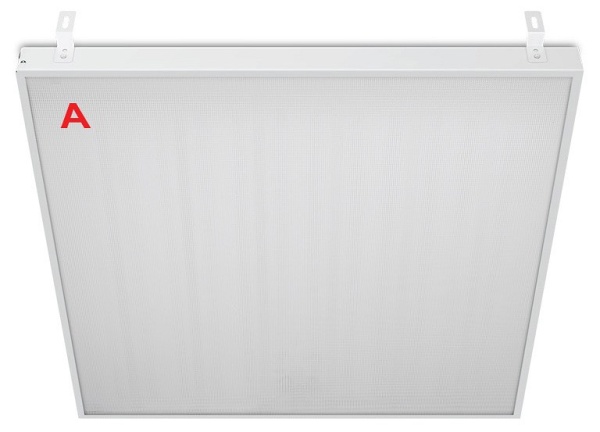 Светильник для потолка Грильято WoltaPRO ДВО02 ДВО02-54-042-5К