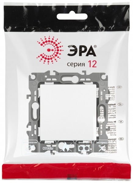 Переключатель перекрестный одноклавишный без рамки Эра Эра 12 12-1108-01М