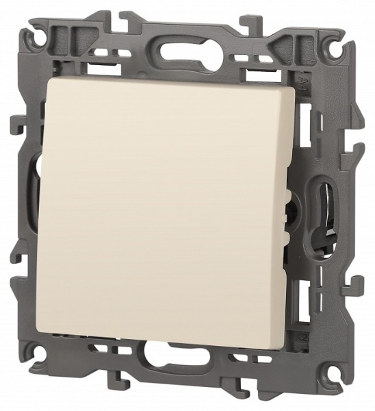 Переключатель перекрестный одноклавишный без рамки Эра Эра Elegance 14-1108-02