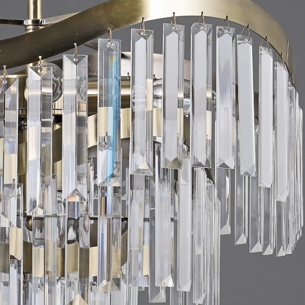 Подвесная люстра ILLUMICO IL3475 IL3475-8PSQ-25AB ELITE