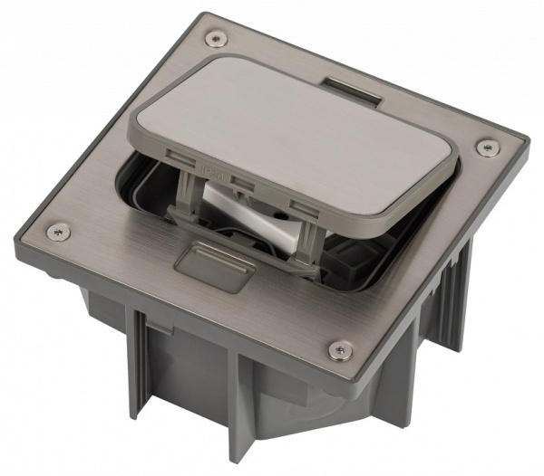 Блок для розеток встраиваемый Эра ЭРА Люки 18-6001-03