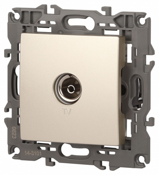 ТВ-розетка без рамки Эра Эра Elegance 14-3101-04