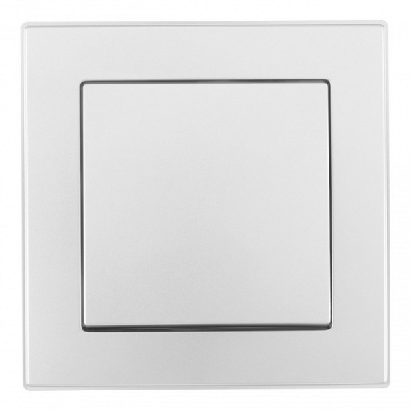 Выключатель одноклавишный Arte Milano SET06-1 SET06-1-30-1 silver