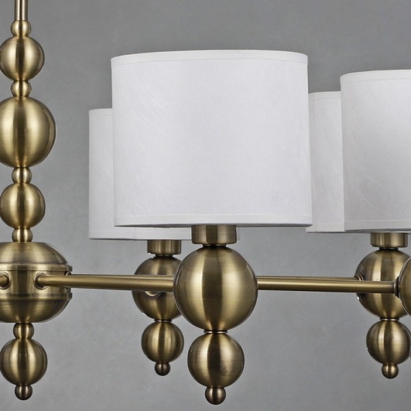 Подвесная люстра ILLUMICO IL0610 IL0610-8PSQ-25AB ELITE