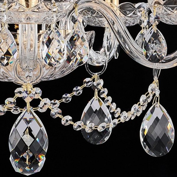 Подвесная люстра ILLUMICO IL2066 IL2066-5PBC-25 ELITE