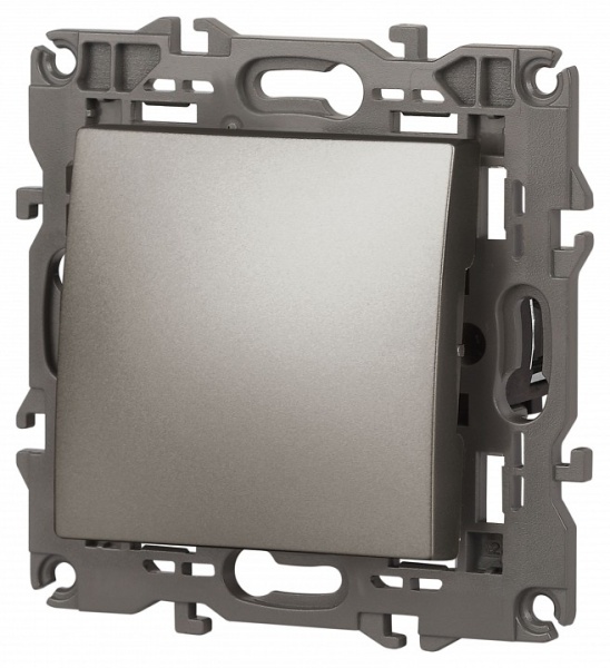 Переключатель перекрестный одноклавишный без рамки Эра Эра Elegance 14-1108-16