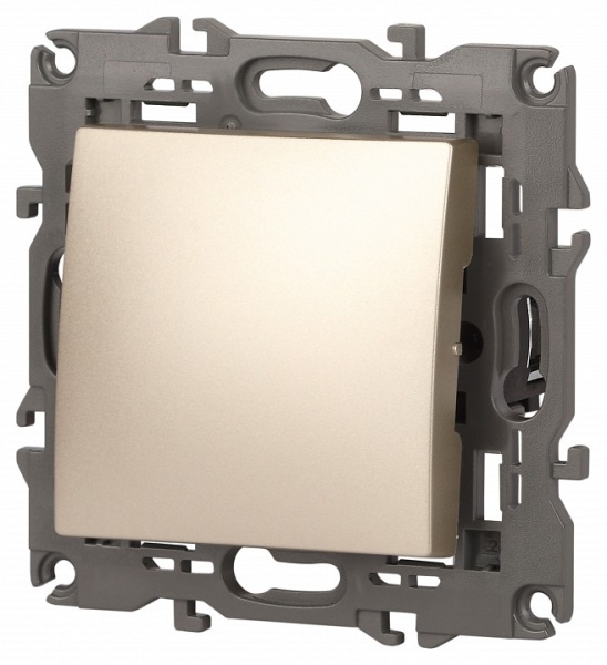 Переключатель одноклавишный без рамки Эра Эра Elegance 14-1103-04