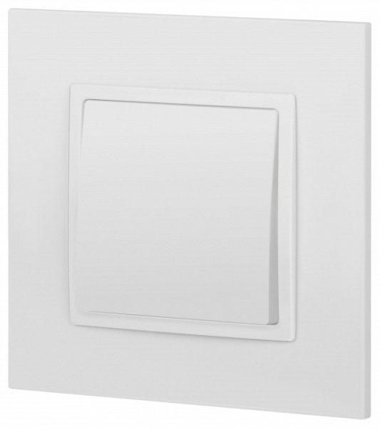 Переключатель перекрестный одноклавишный без рамки Эра Эра Elegance 14-1108-01М