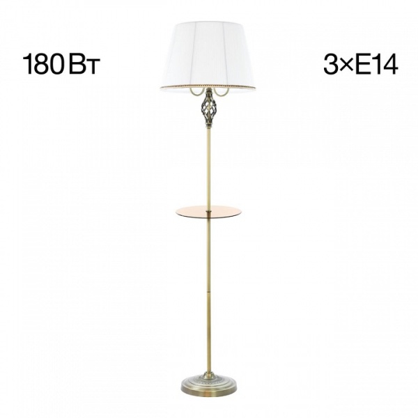 Стол журнальный с торшером Citilux Вена CL402930T