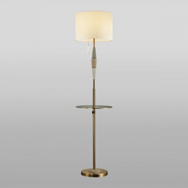 Торшер с полкой Odeon Light Latte 5403/1F