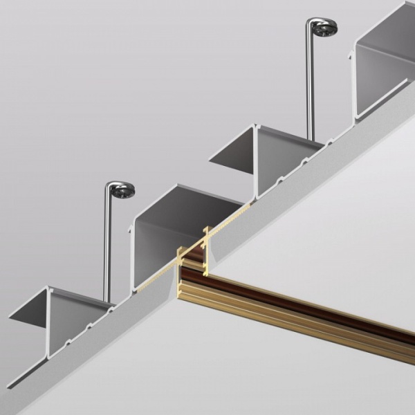 Трек встраиваемый Denkirs SHINE HIDE TR5702-SB