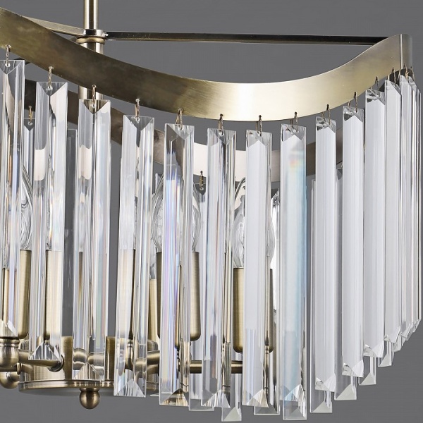 Подвесная люстра ILLUMICO IL3475 IL3475-6PSQ-25AB ELITE